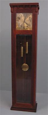 Colonial grandfather clock - mission style