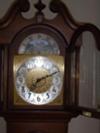Colonial of Zeeland Grandfather Clock face
