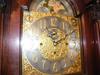 Turn of the Century Tall Case Colonial Mfg. Clock face