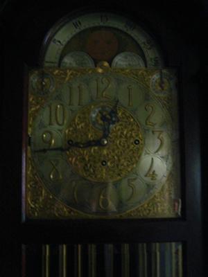 Herschede Tall Clock Face