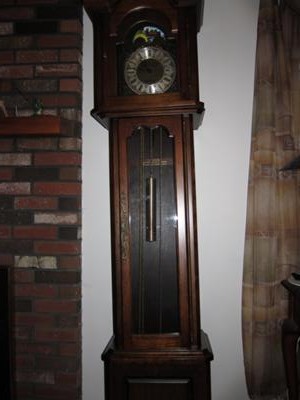 Front of Daneker clock