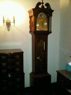 Colonial Granfather Clock full view