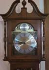 Close-up of clock face