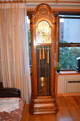 Herschede Grandfather Clock #124 thomas jefferson