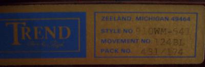 What is the significance of a PACK number?