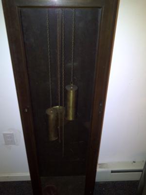 Colonial Mfg Co Grandfather Clock pendulum